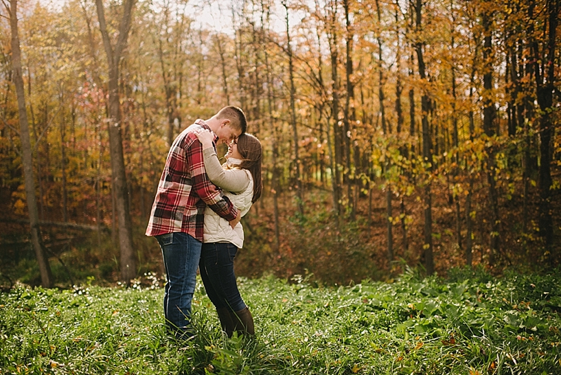 Ohio Fall Engagement Session_0001