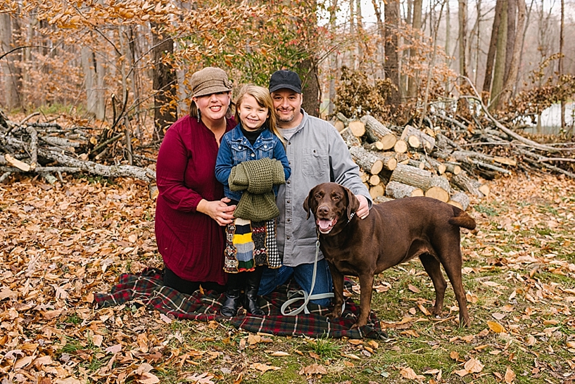 Rustic Christmas Family Session Carlyn K Photography_0002