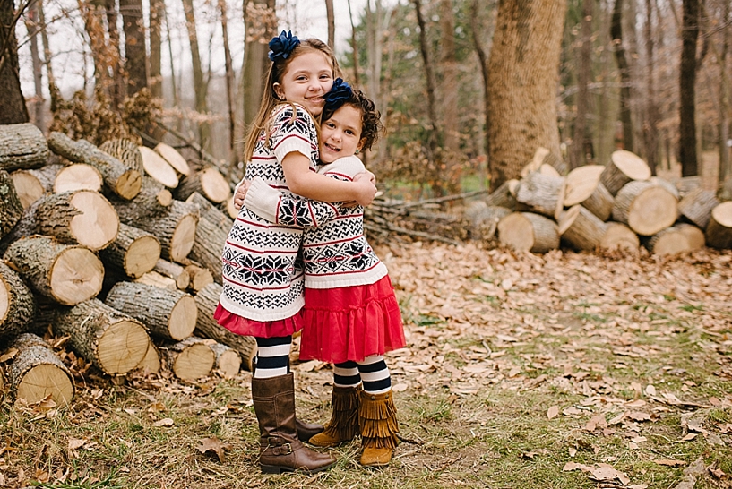 Rustic Christmas Family Session Carlyn K Photography_0007