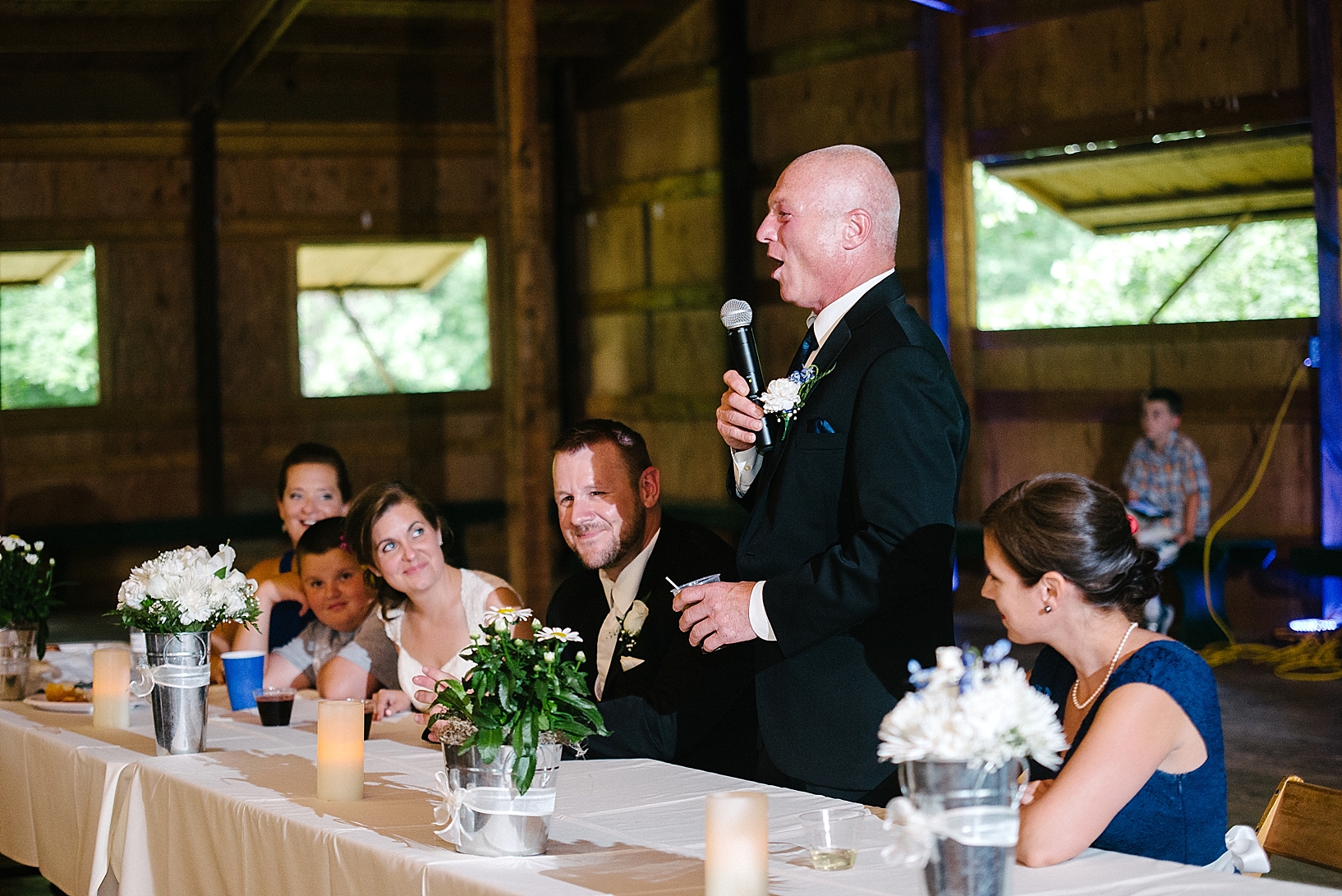 best man gives toast
