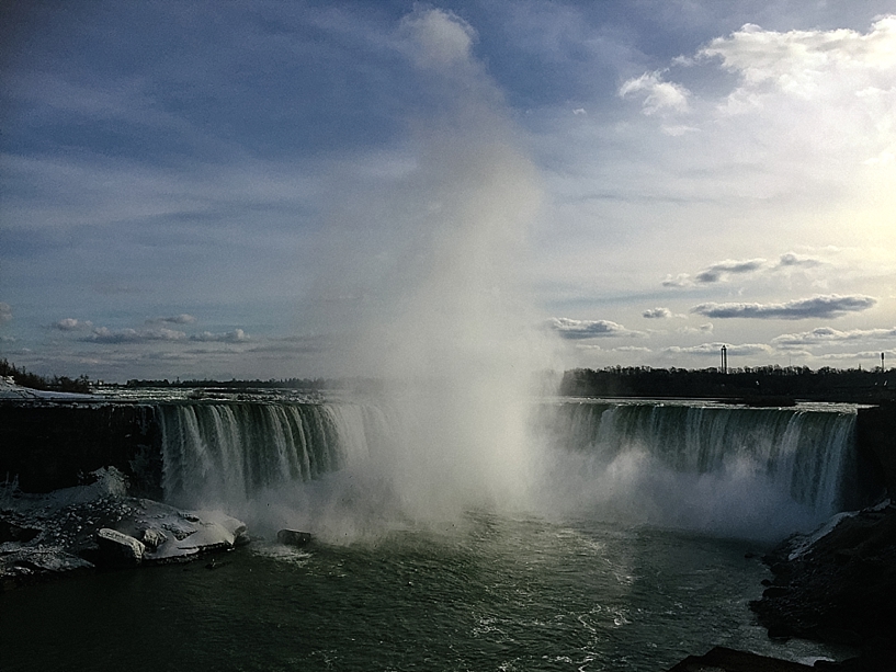 Niagara Falls in January