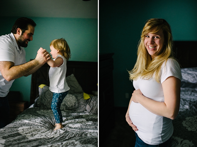 maternity home session