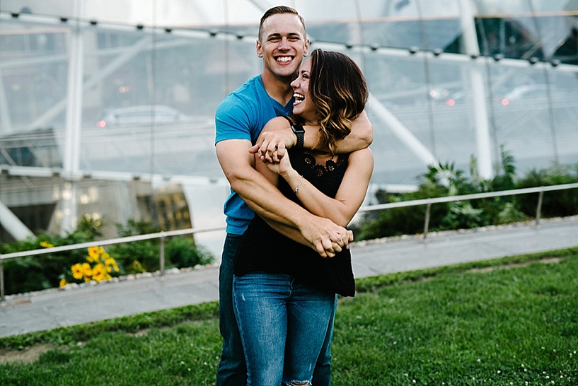 Downtown Pittsburgh Summer Engagement Session_0011