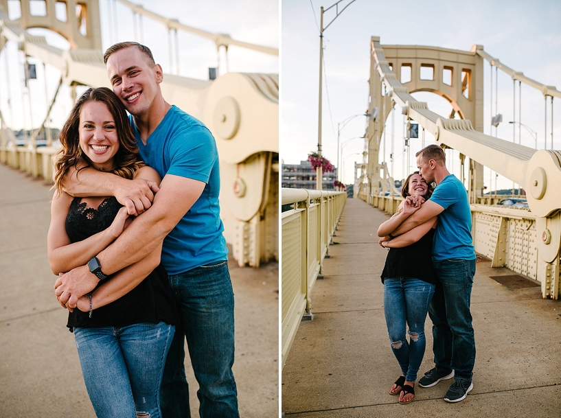 Downtown Pittsburgh Summer Engagement Session_0030