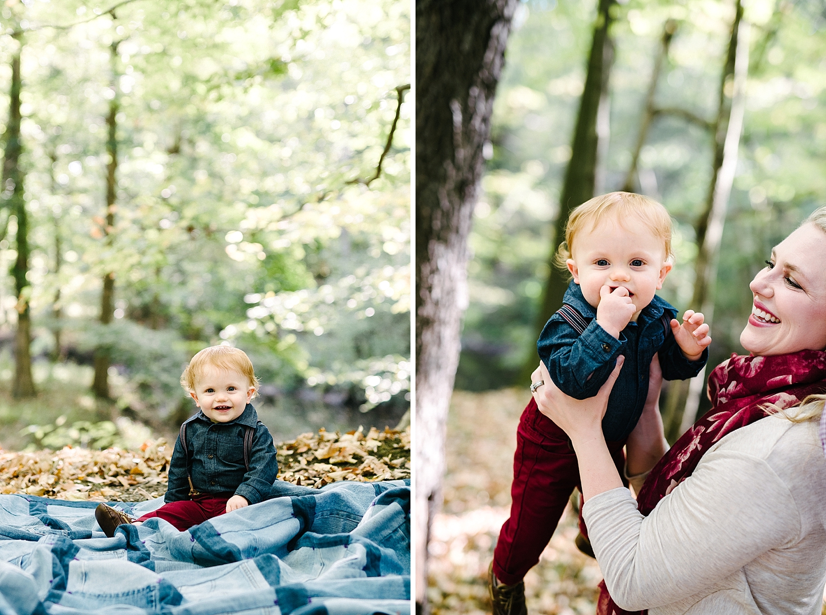 Poland Woods Fall Family Session Carlyn K Photography_0007