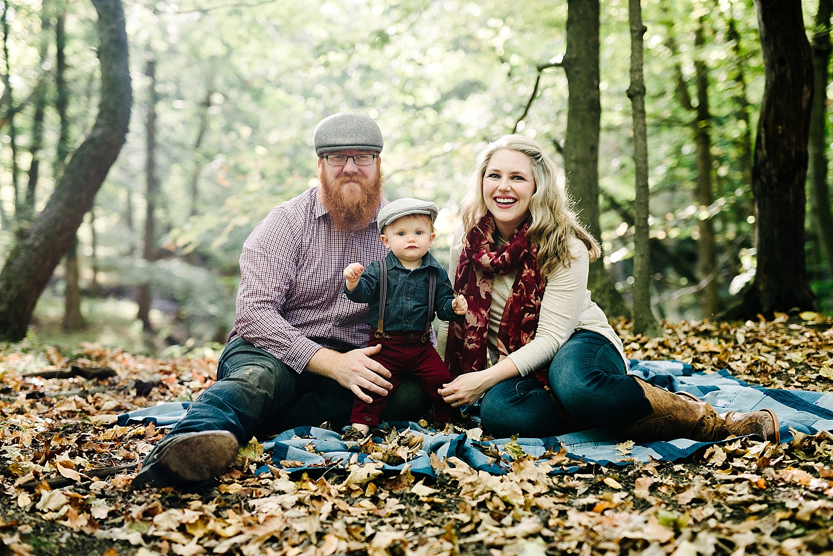 Poland Woods Fall Family Session Carlyn K Photography_0008