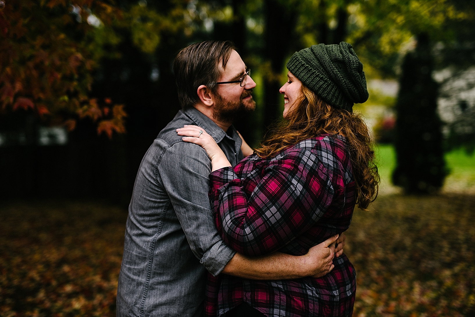 fall engagement session 