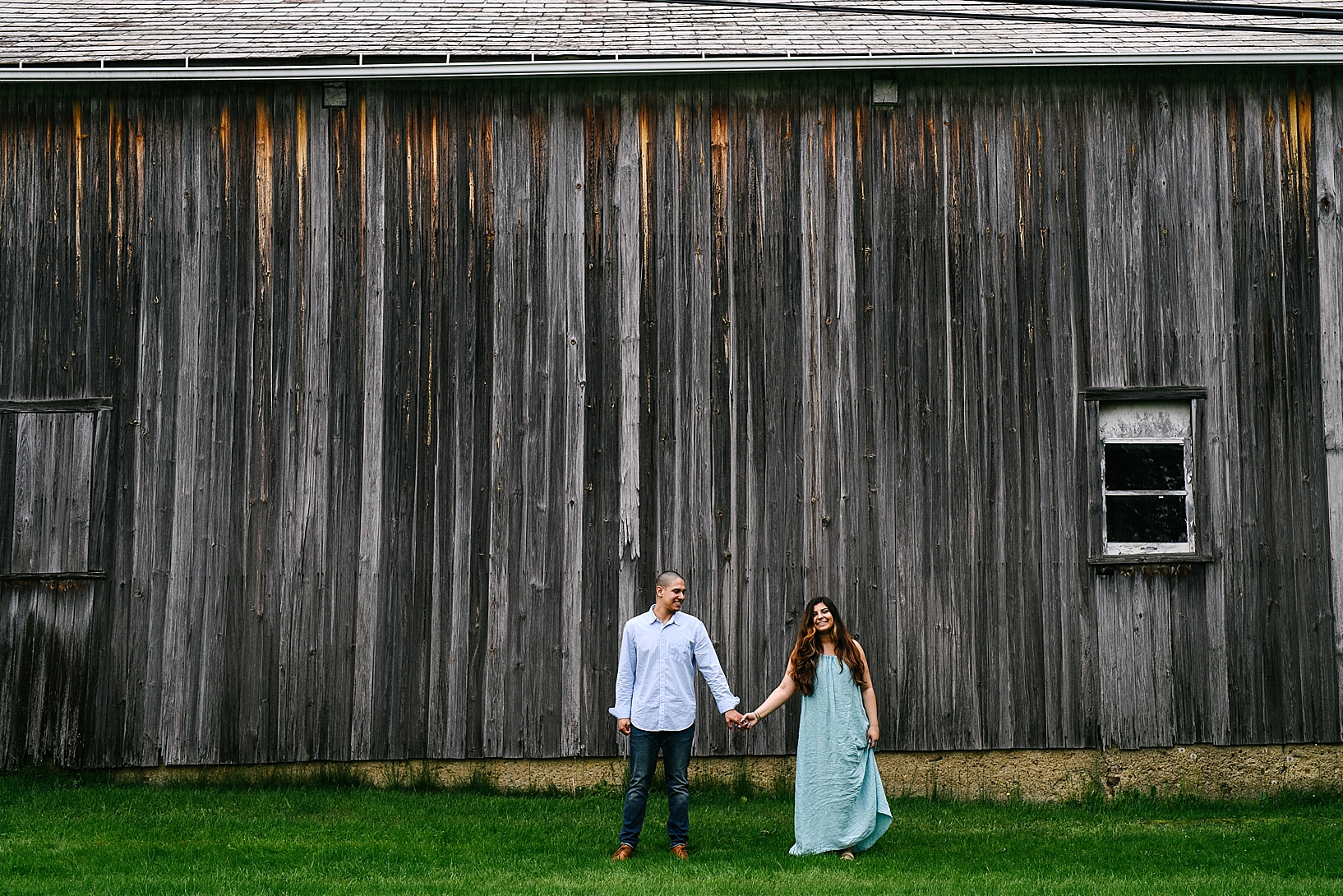 rustic engagement session Columbiana OH