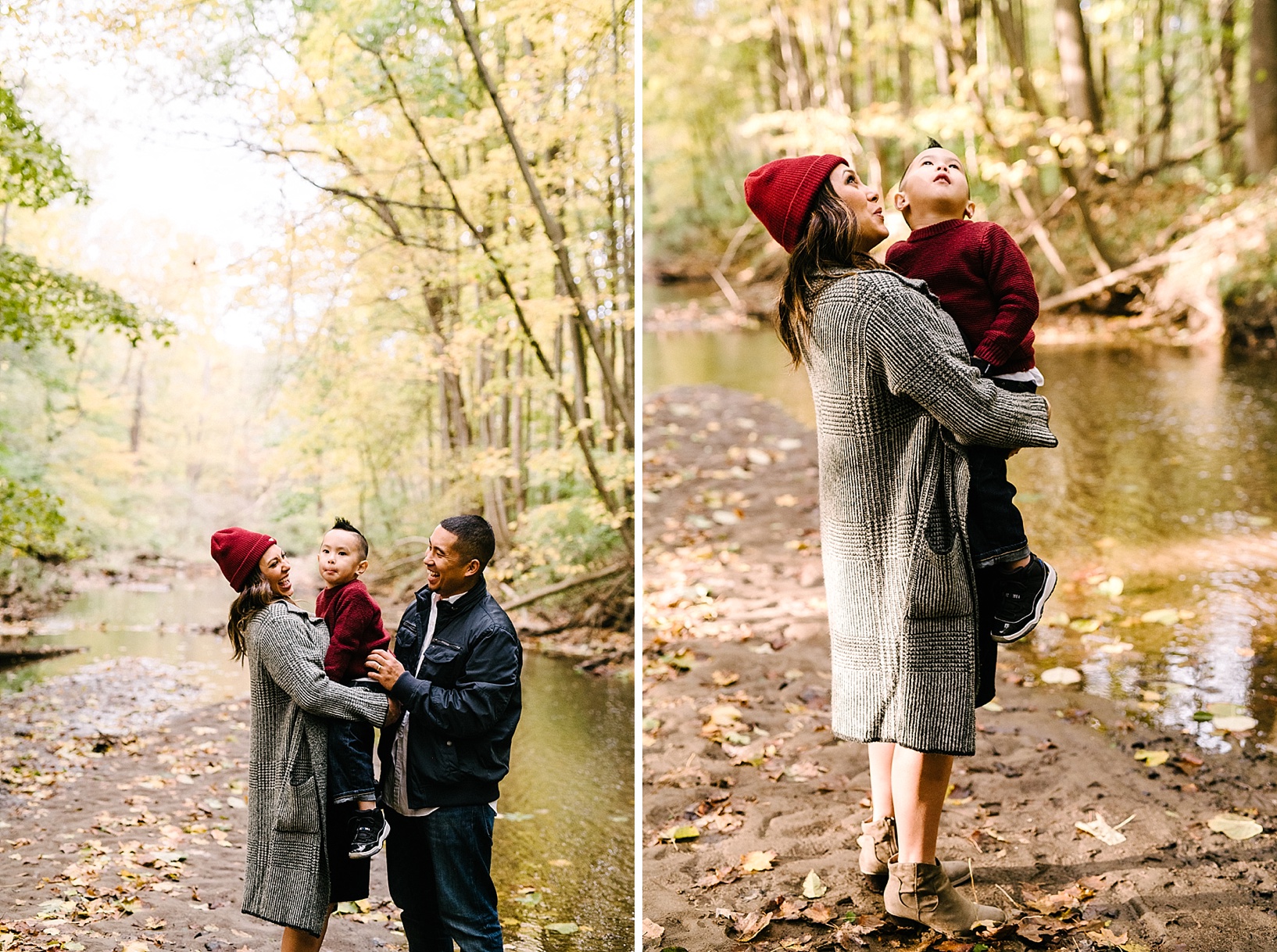 Fall Lifestyle Family Session Poland OH Carlyn K Photography