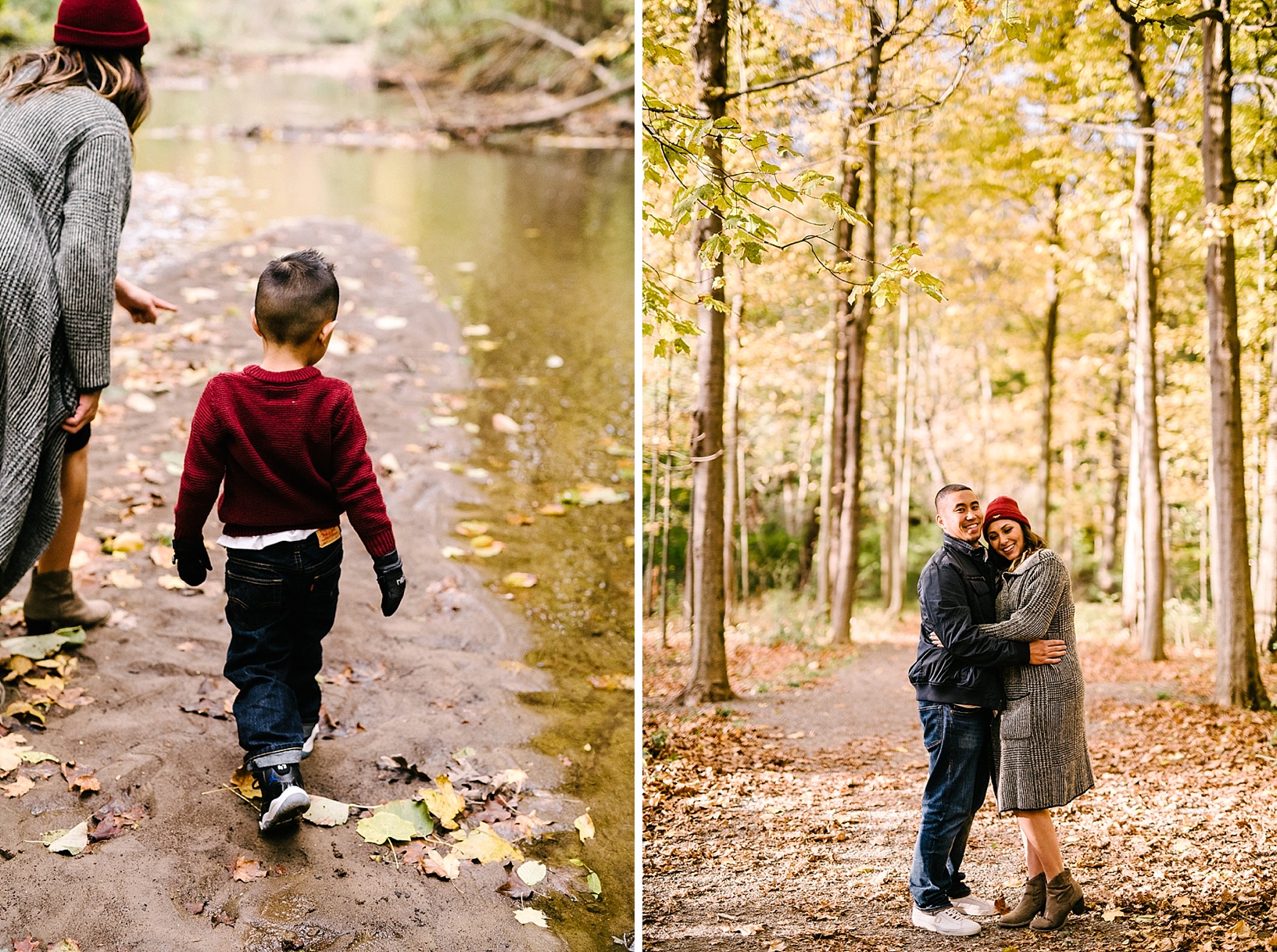 Fall Lifestyle Family Session Poland OH Carlyn K Photography