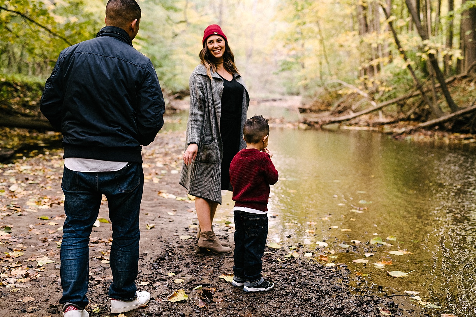 Fall Lifestyle Family Session Poland OH Carlyn K Photography