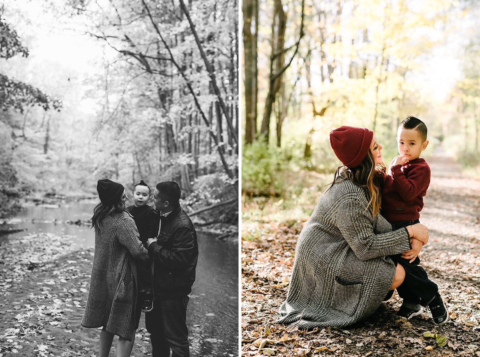 Fall Lifestyle Family Session Poland OH Carlyn K Photography
