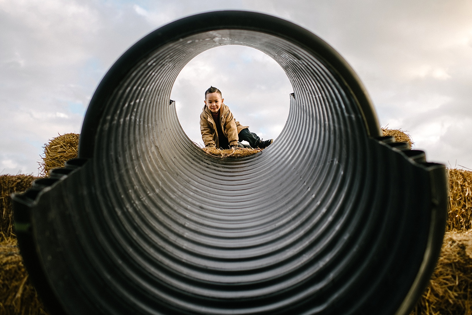 Fall Lifestyle Family Session Poland OH Molnar's Farm