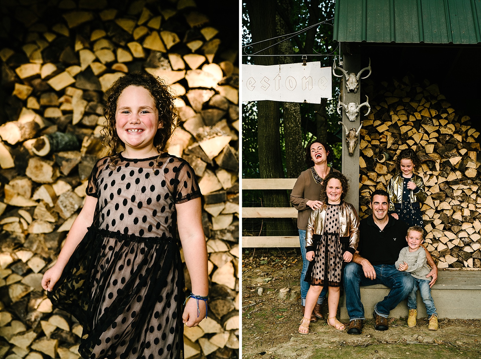 Backyard Country Family Session Canfield OH
