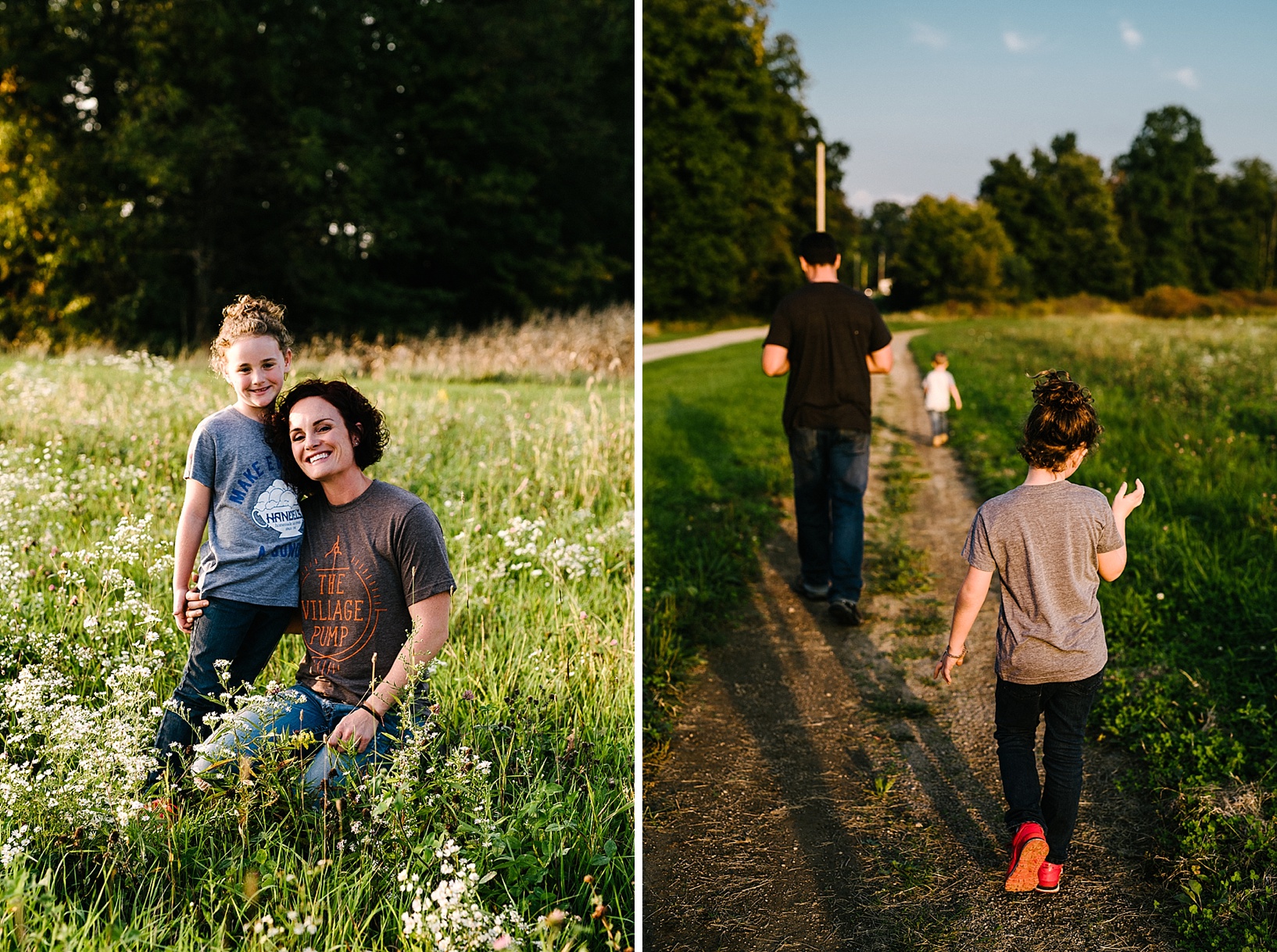 Backyard Country Family Session Canfield OH