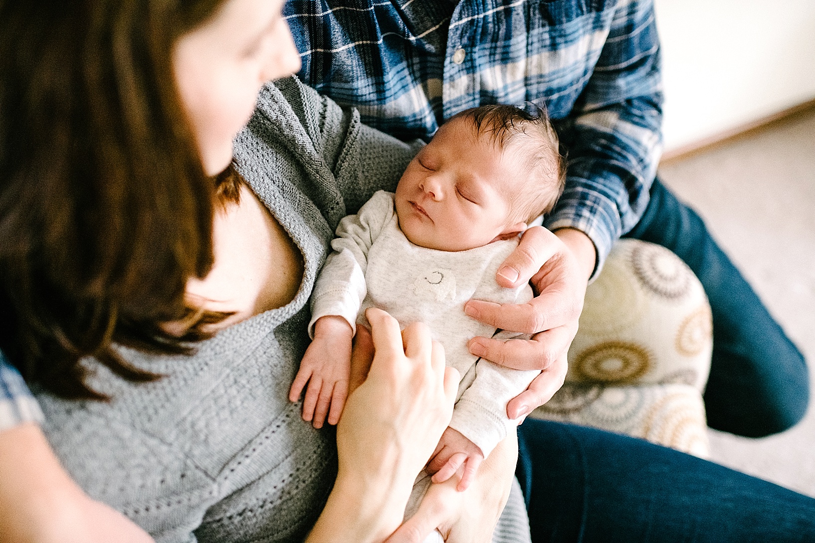 Lifestyle Home Newborn Session Beaver PA
