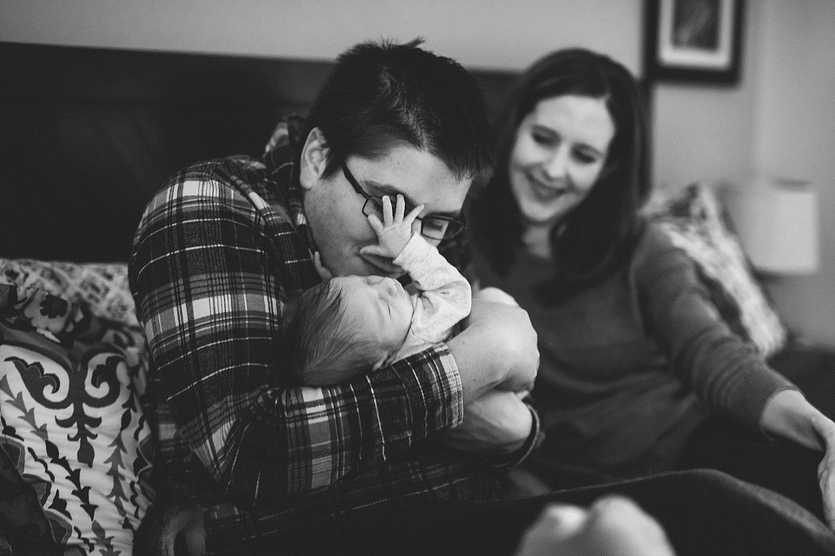 Lifestyle Home Newborn Session Beaver PA