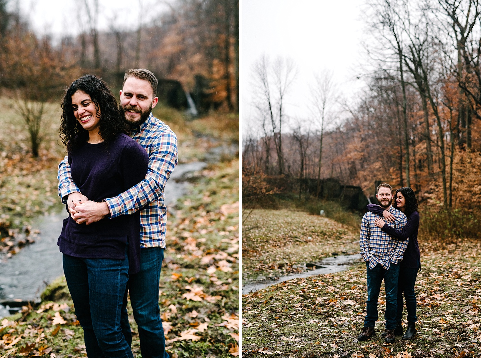 Canfield OH engagement session wedding photographers in Youngstown