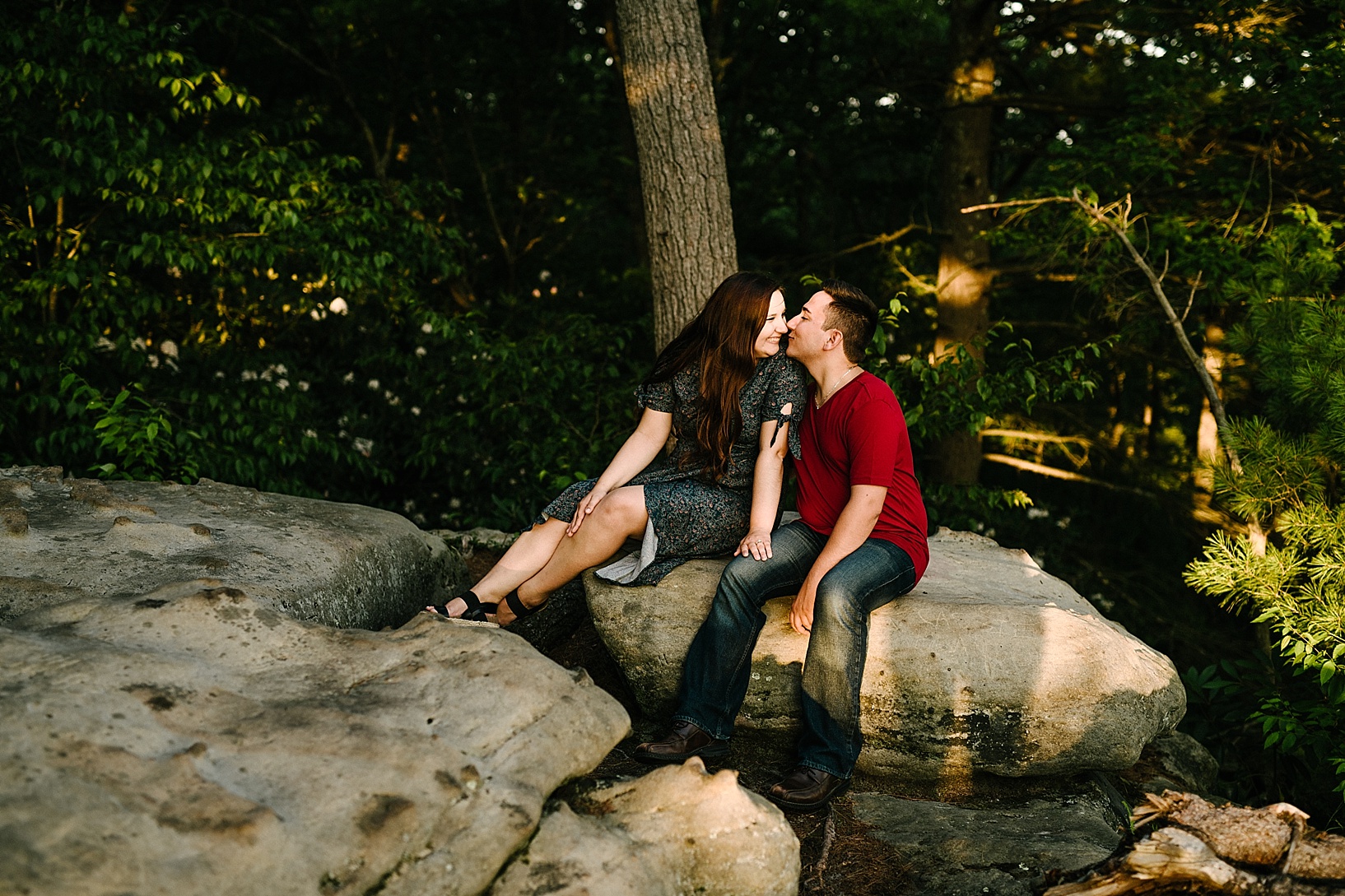 Cook Forest Clarion PA Engagement Session