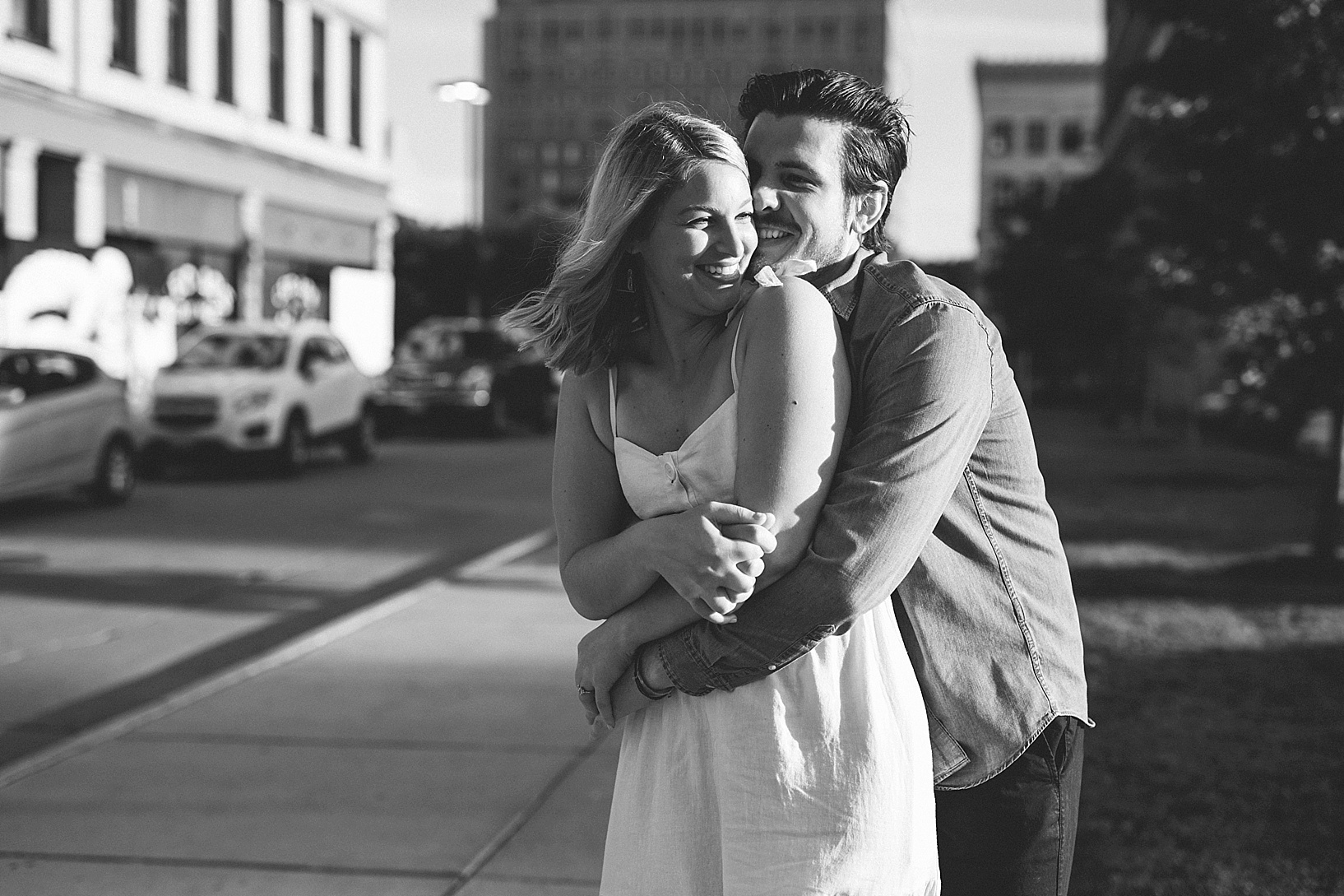 Federal Street Downtown Youngstown Engagement Session