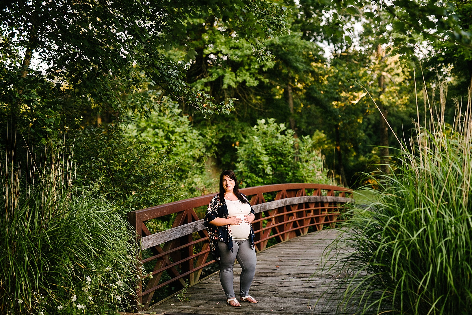 Mill Creek Park Youngstown OH Maternity Session