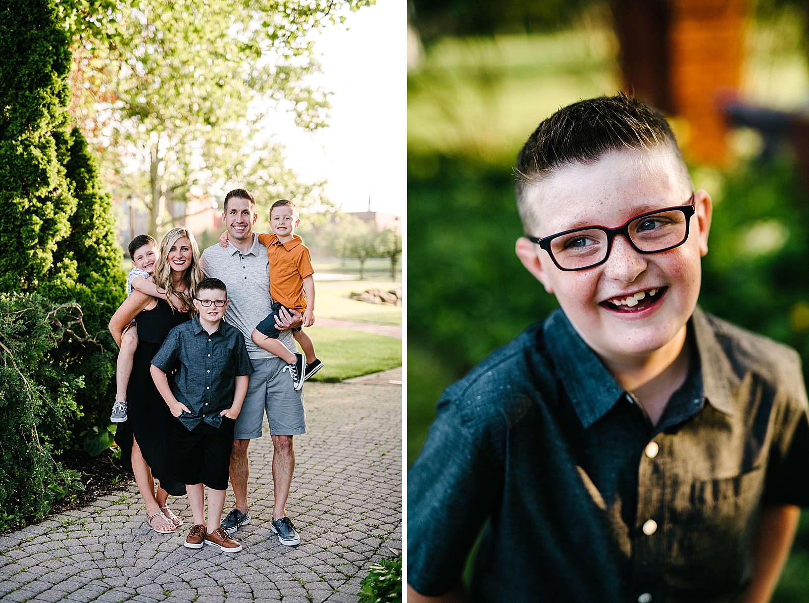 Summer Family Session at University of Mount Union Alliance OH