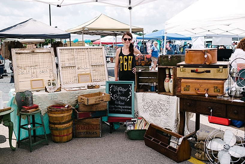 Vintage in Bloom at the Youngstown Flea
