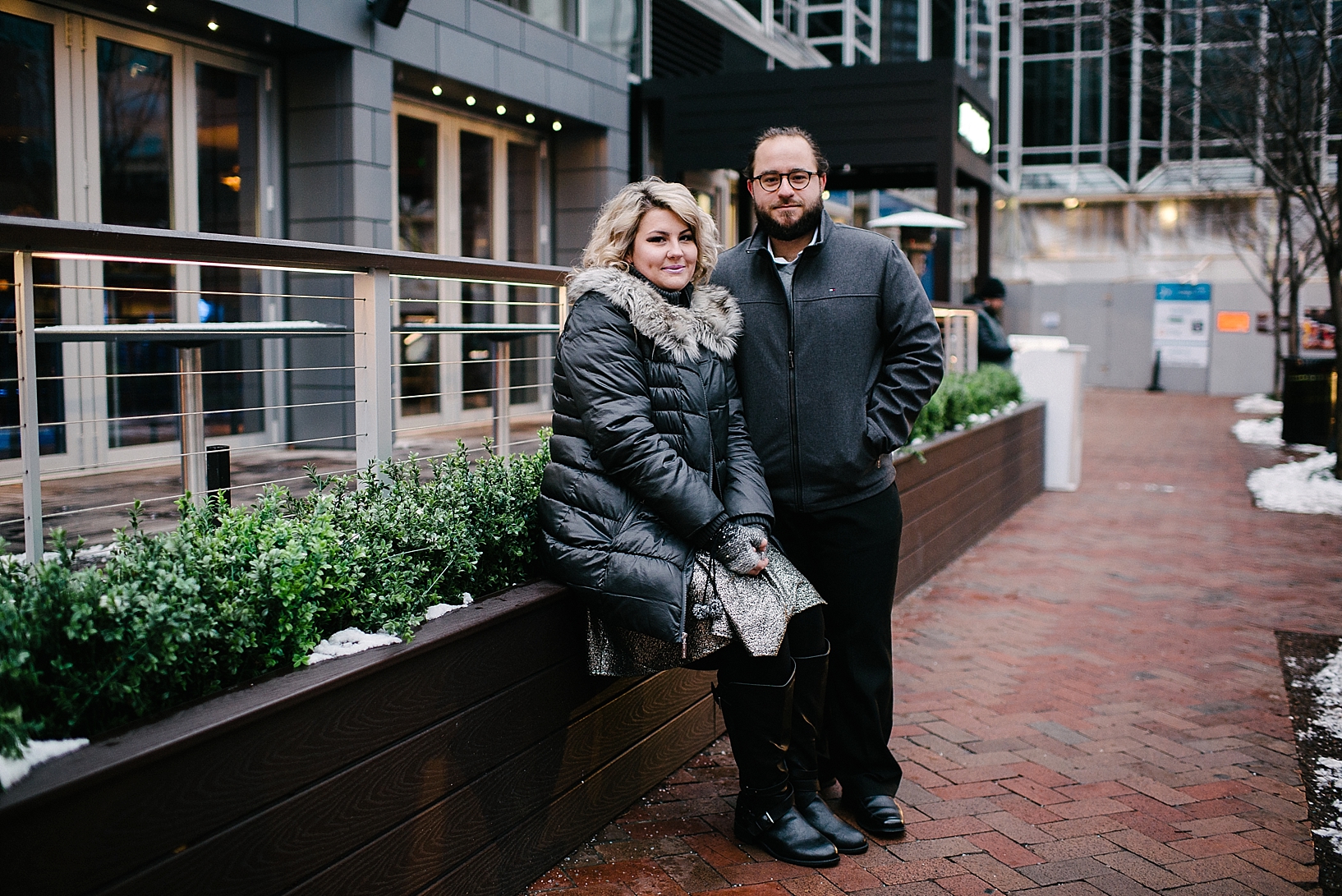 engagement session downtown Pittsburgh
