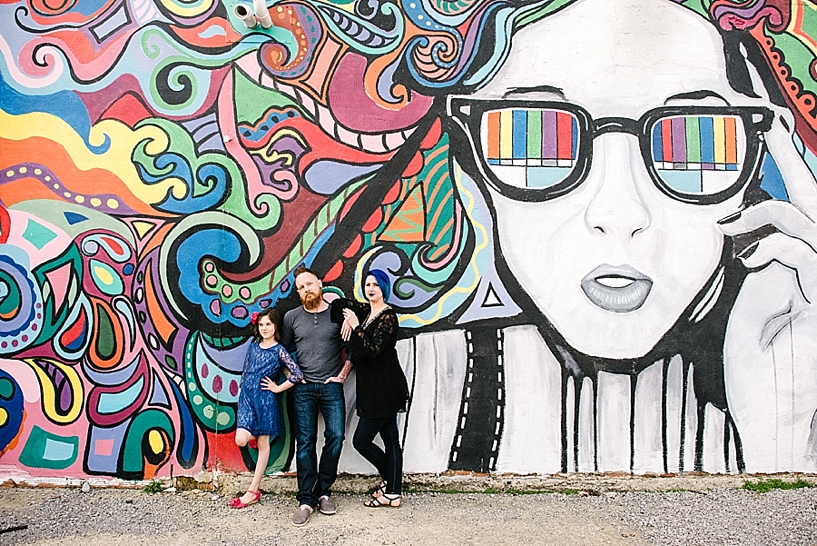 Colorful Graffiti Family Session | Columbiana OH | The Fellows Family