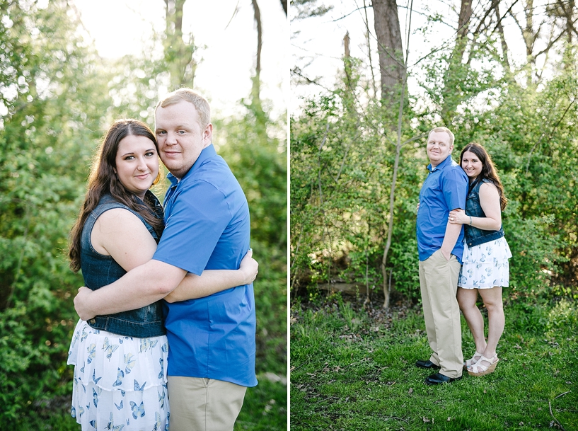 Spring engagement session Carlyn K Photography