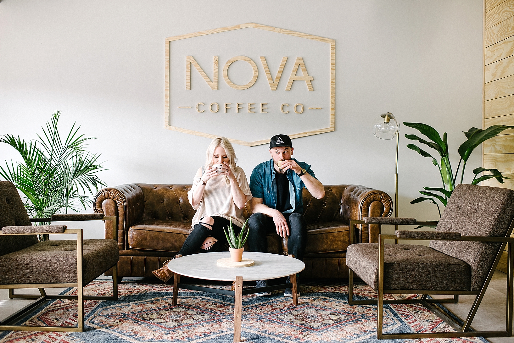 Nova Coffee Co sitting area 