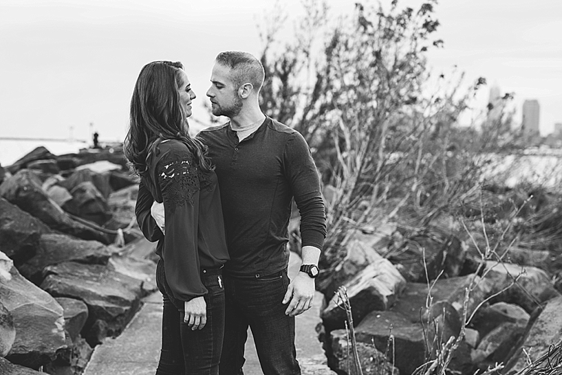 Cleveland OH spring engagement session 