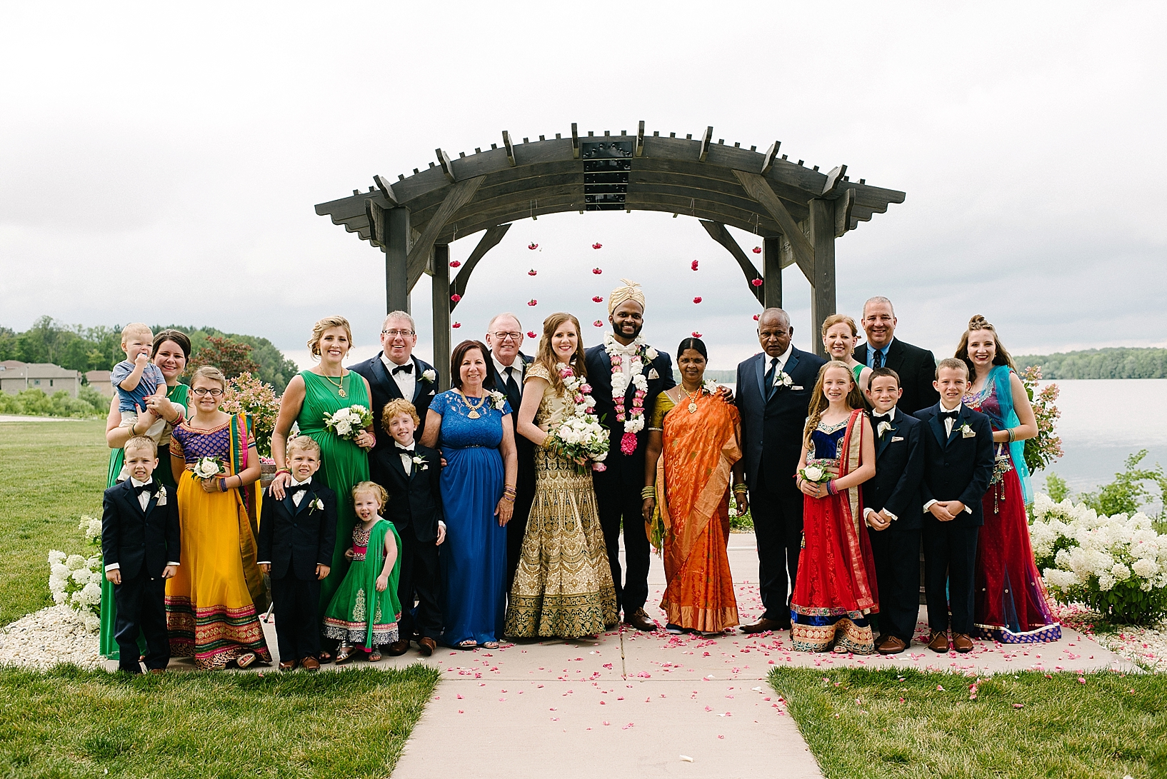 Vibrant Indian Fusion Wedding The Vineyards at Pine Lake_0059