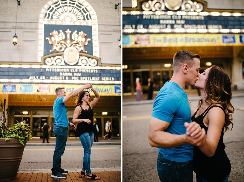 Downtown Pittsburgh Summer Engagement Session_0015