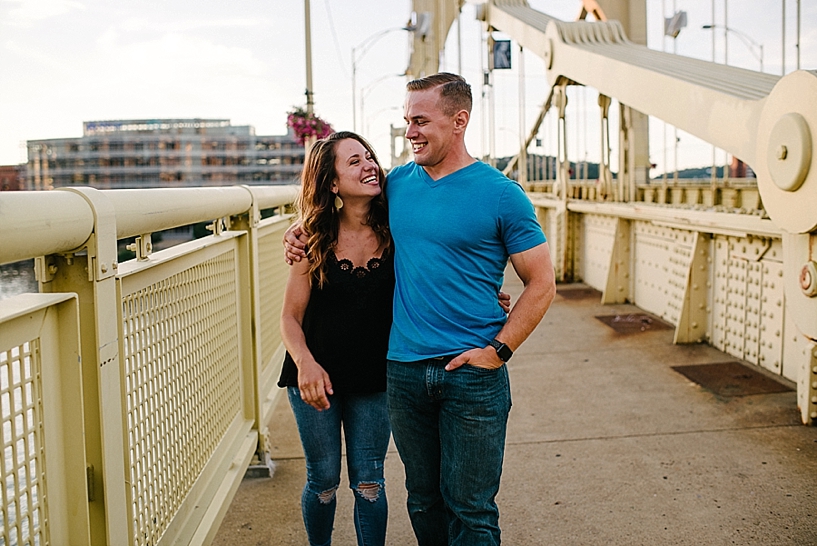 Downtown Pittsburgh Summer Engagement Session_0026