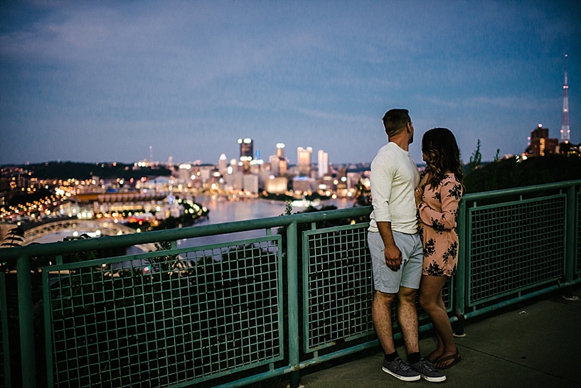 Downtown Pittsburgh Summer Engagement Session_0032