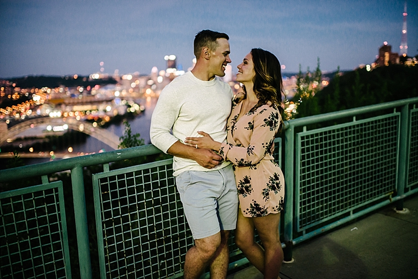 Downtown Pittsburgh Summer Engagement Session_0034