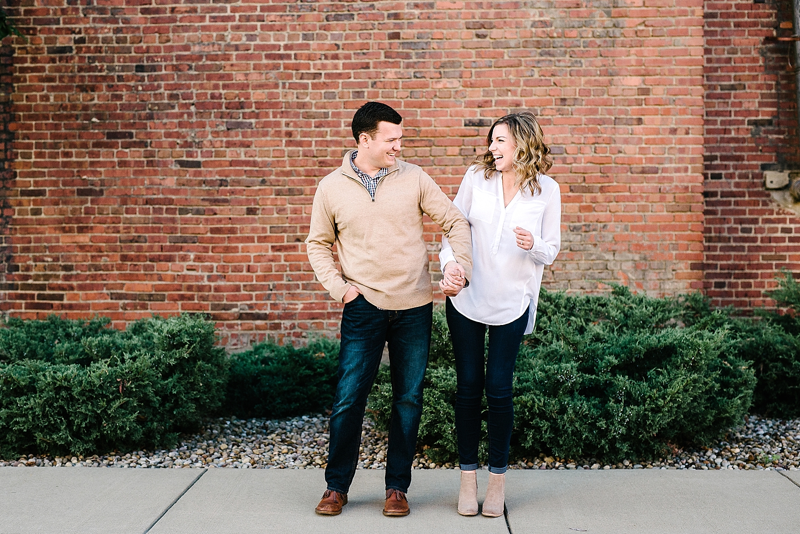 downtown Youngstown engagement session