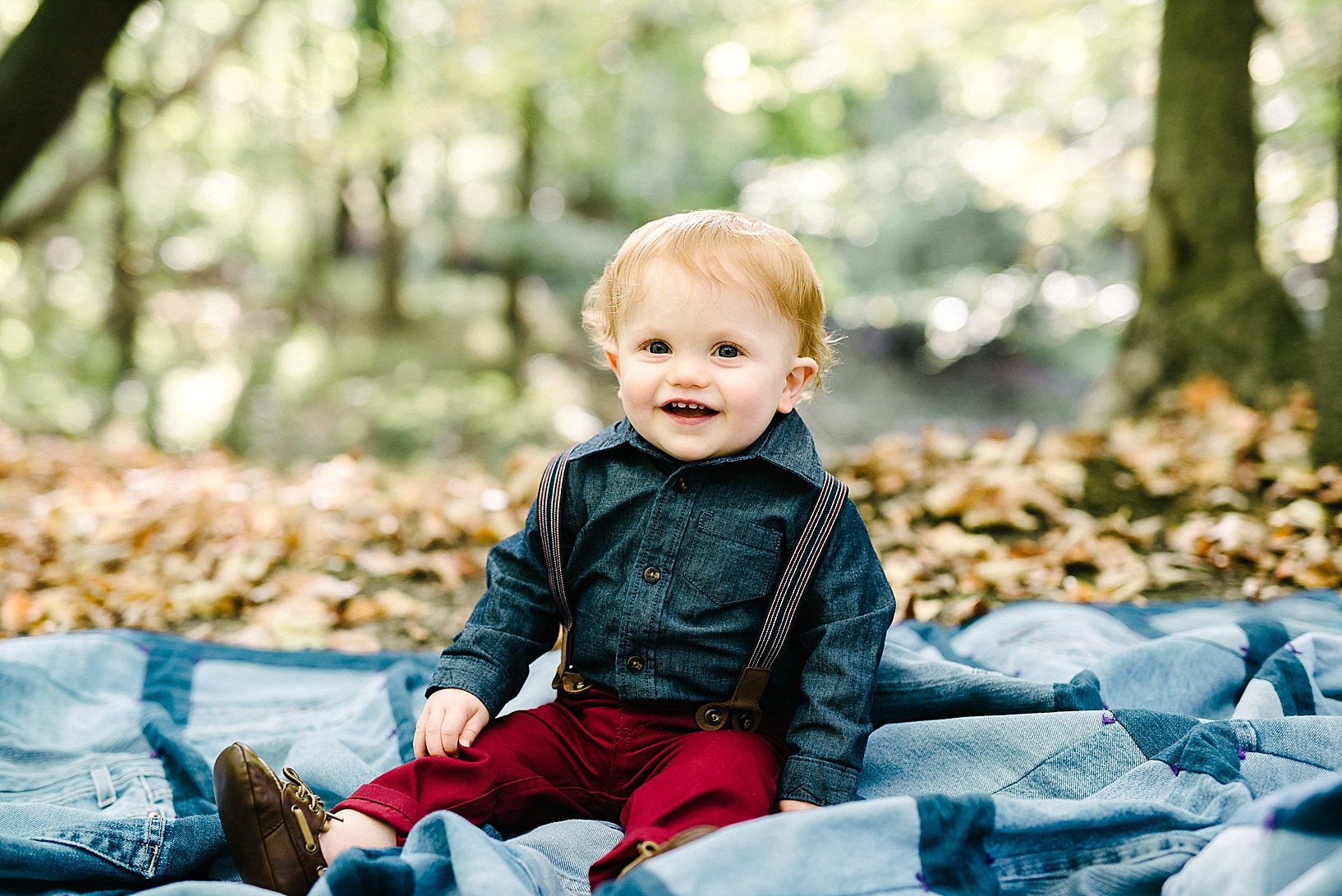 Poland Woods Fall Family Session Carlyn K Photography_0005