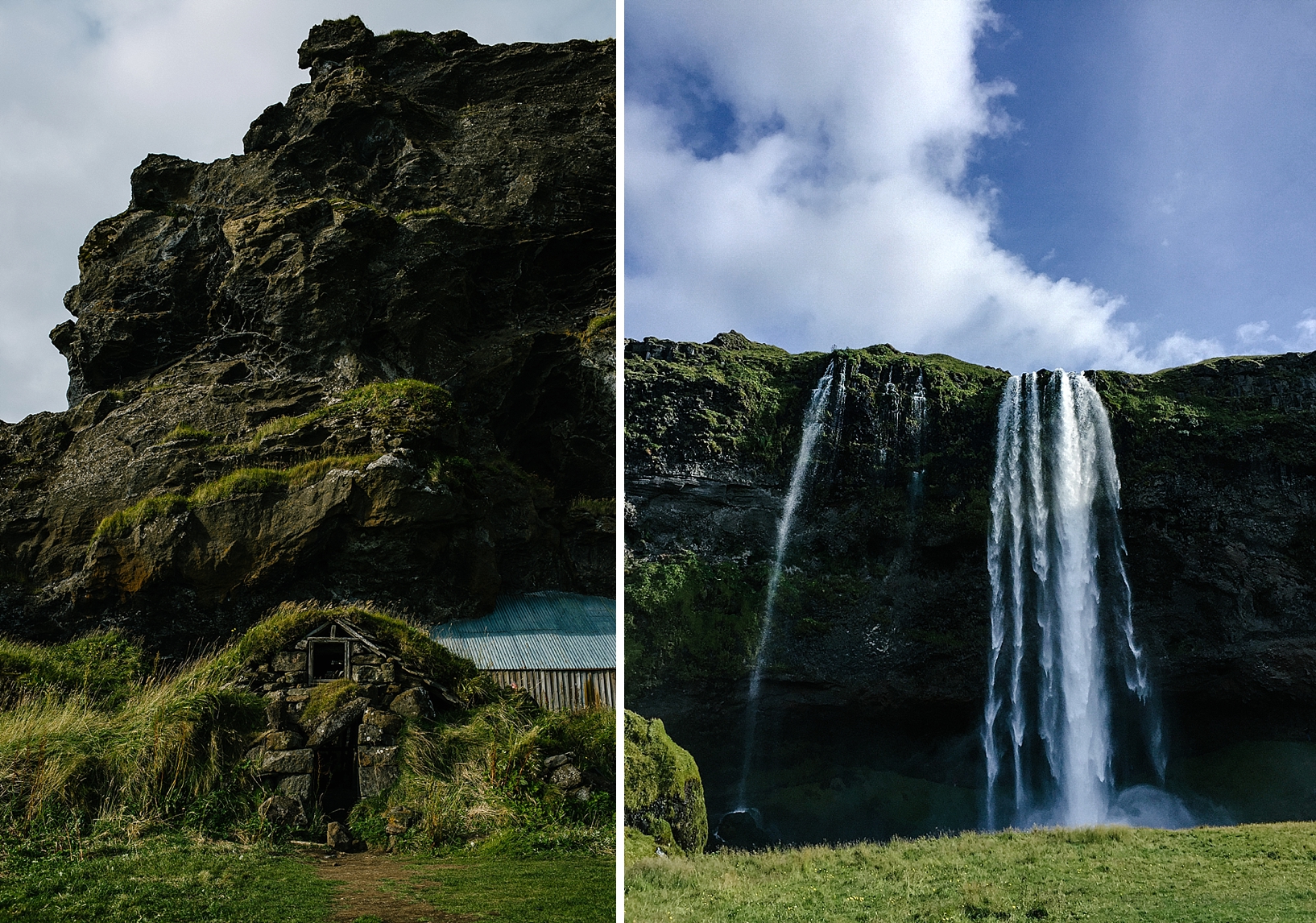 Seljalandsfoss waterfall in Iceland