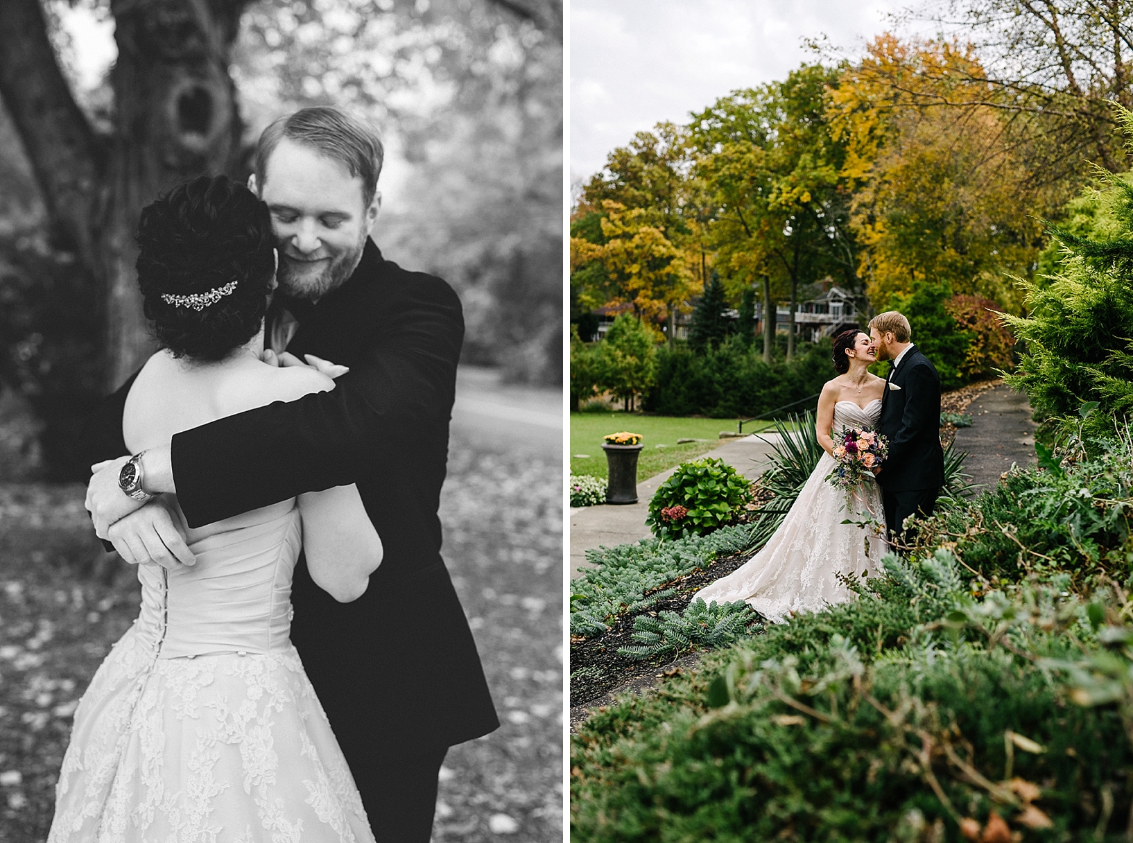 Fall Wedding at The Overlook in Kent OH