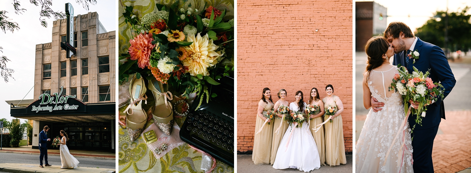 Vintage Wedding at Powers Auditorium in Youngstown OH