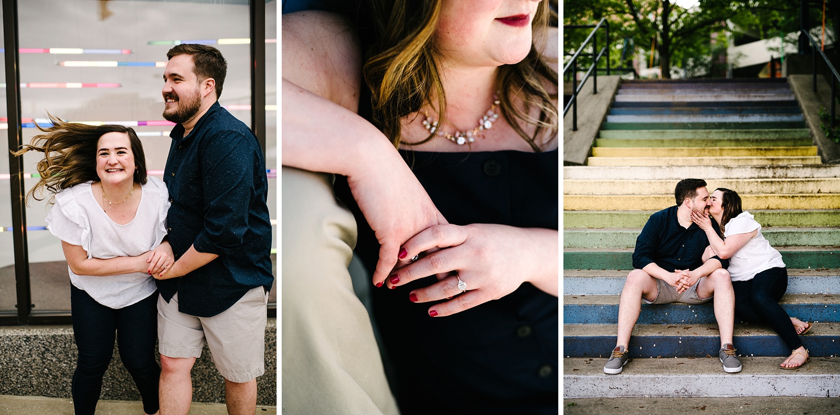 Downtown Akron Engagement Session