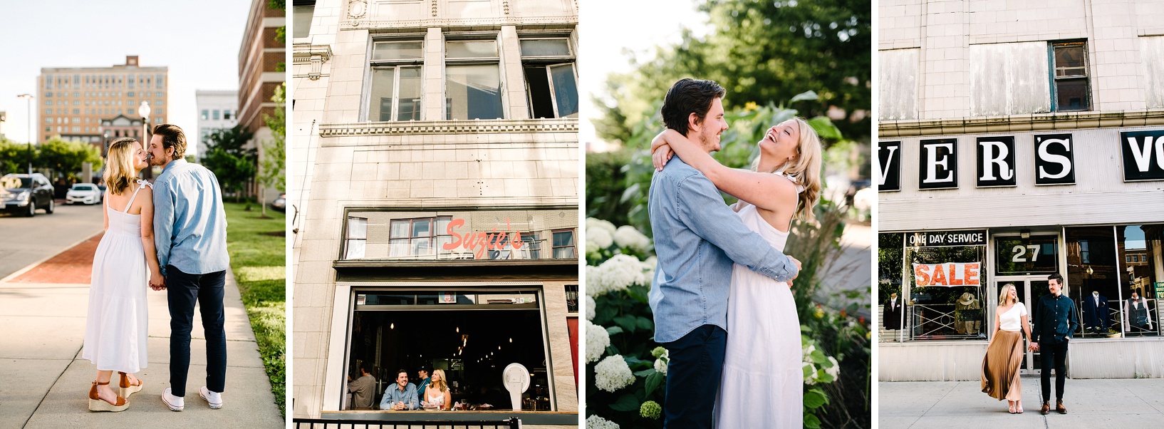 Federal Street Downtown Youngstown Engagement Session