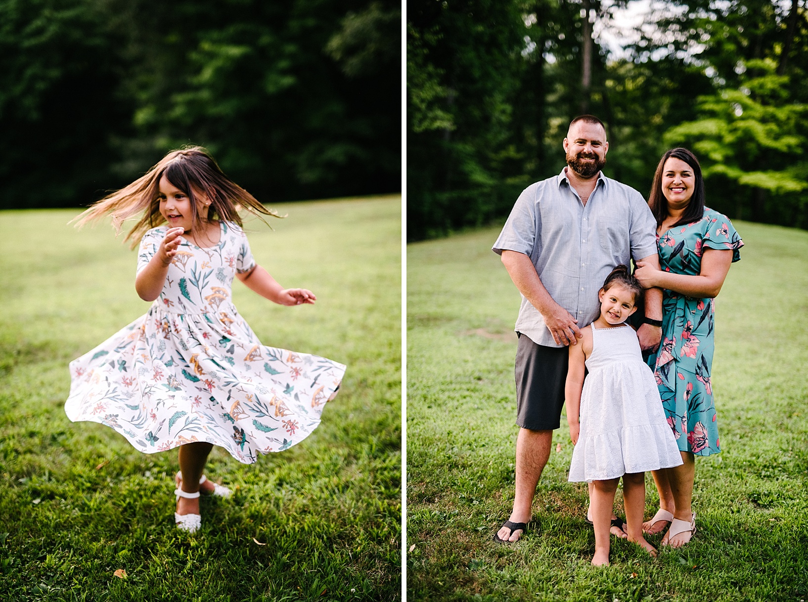 Mill Creek Park Summer Family Session Carlyn K Photography