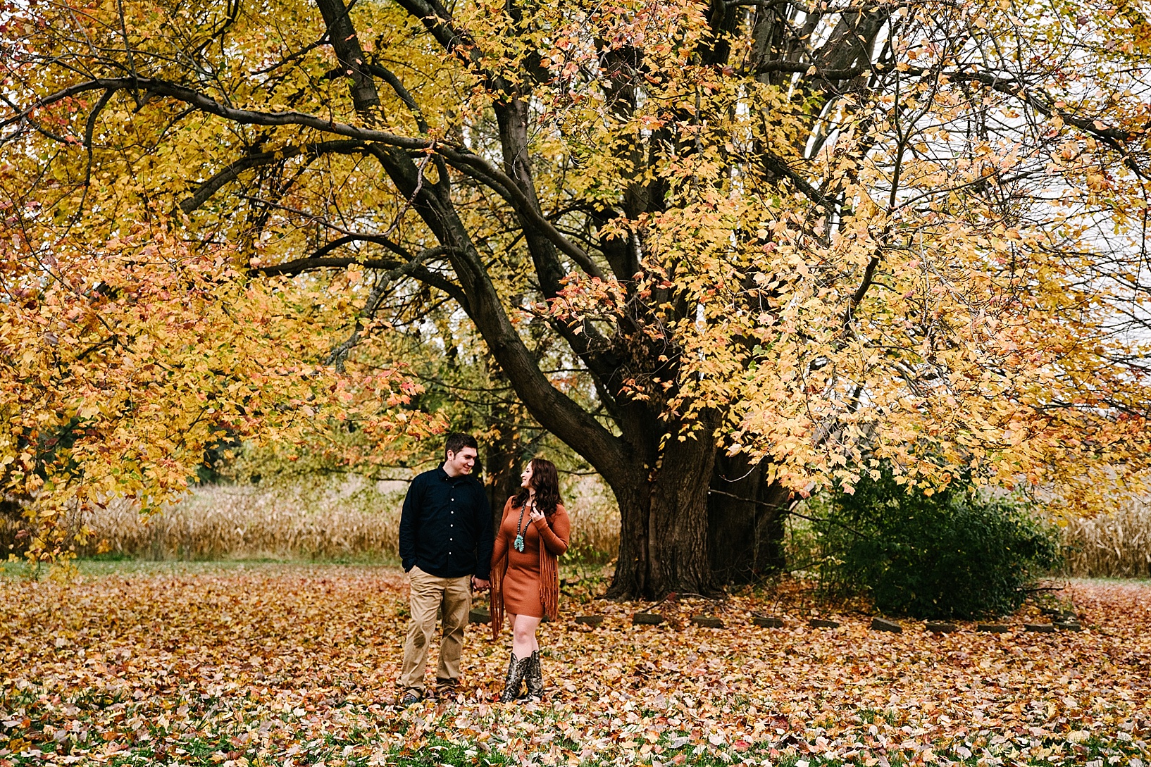 Berlin Center OH fall engagement session