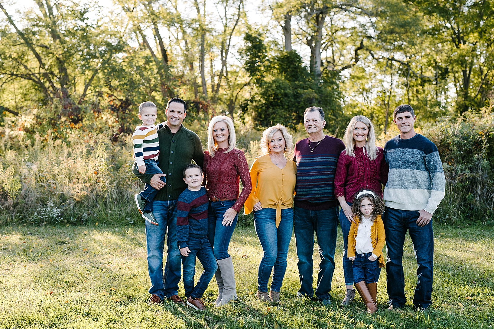 Canfield OH fall family session
