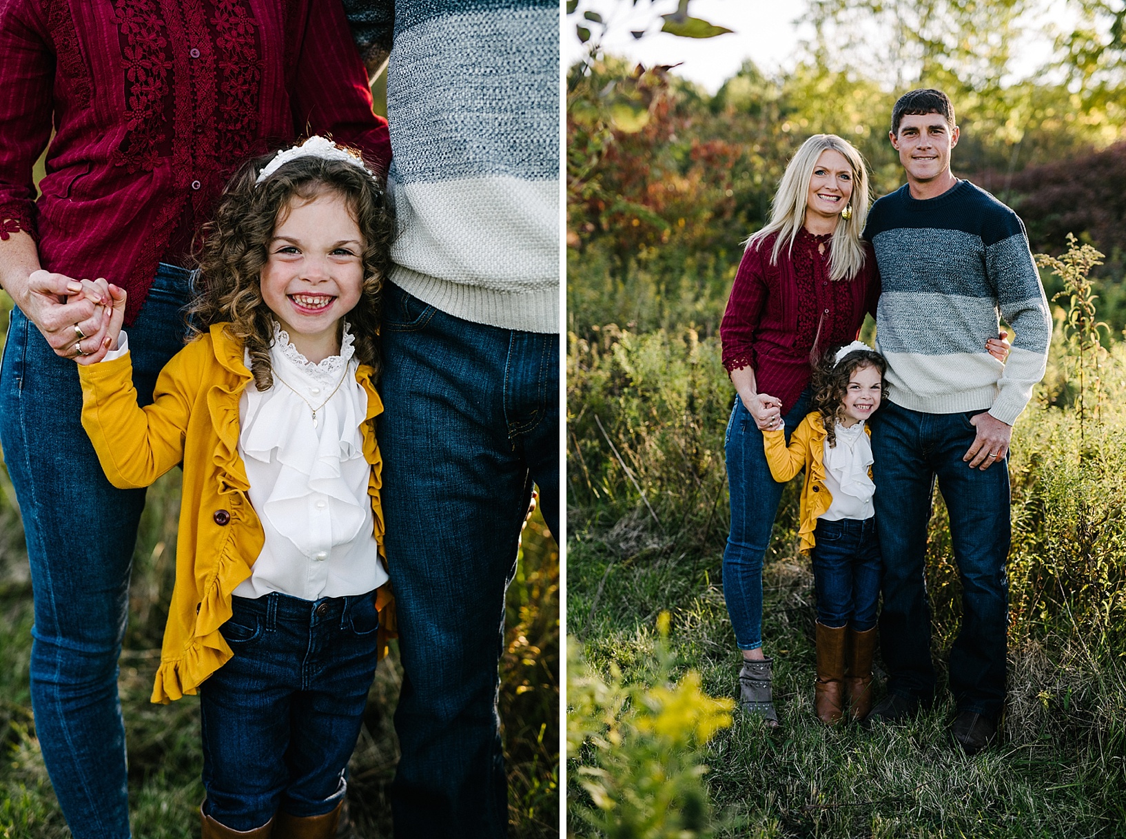 fall family photos in Youngstown OH