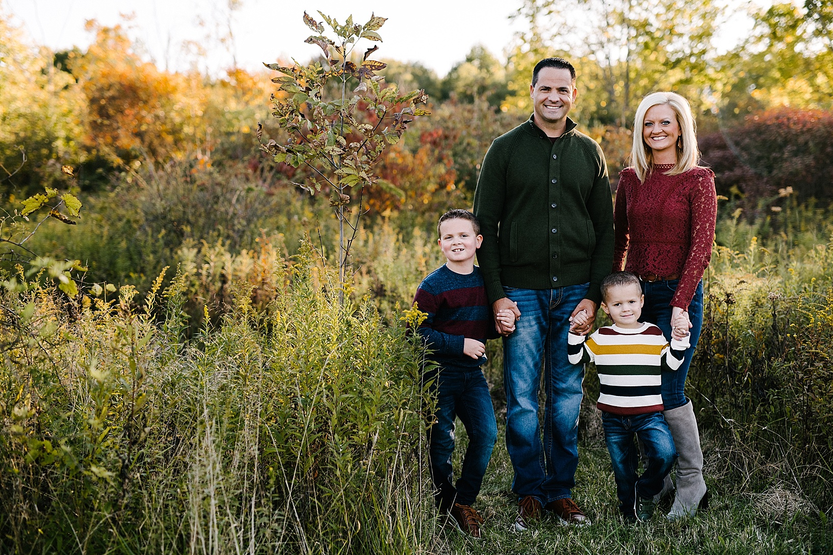 Canfield OH fall family session