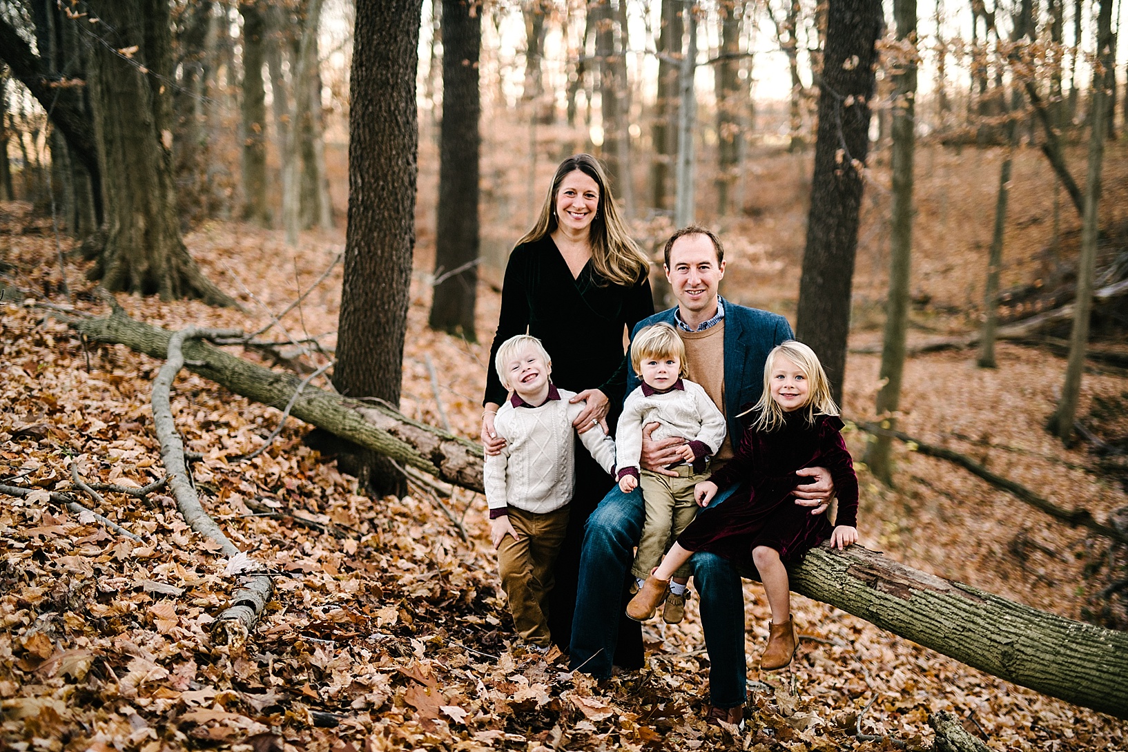 November family photos in Ohio